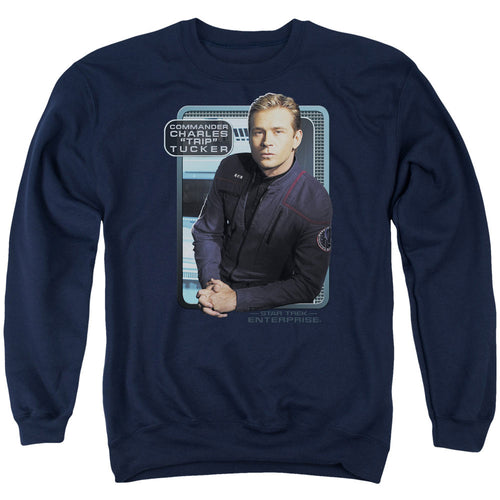Star Trek Trip Tucker Crewneck Sweatshirt