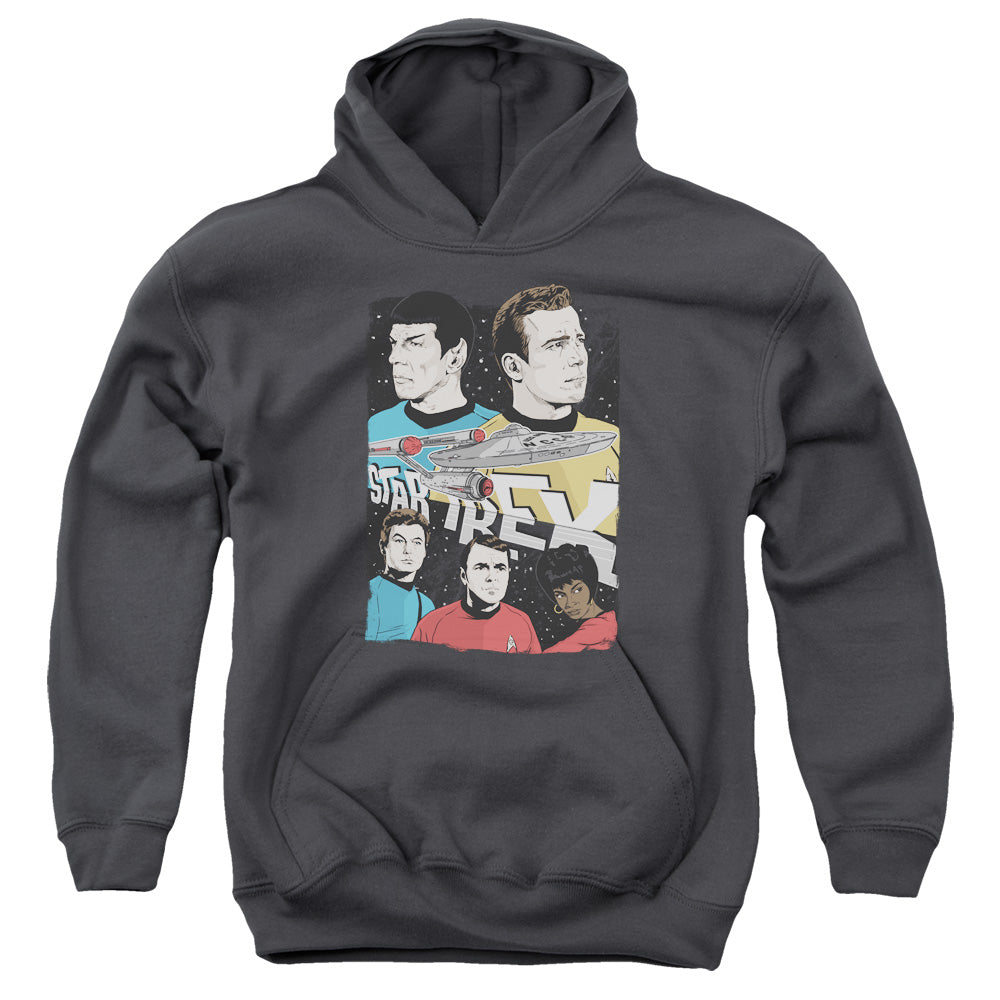 Star Trek Illustrated Crew Youth Hoodie