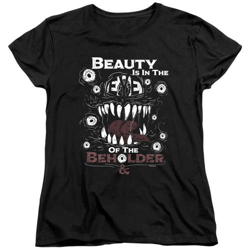 Dungeons & Dragons Beauty Is in the Eye of the Beholder Womens T-Shirt
