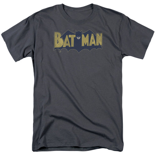 Batman Vintage Logo Splatter T-Shirt