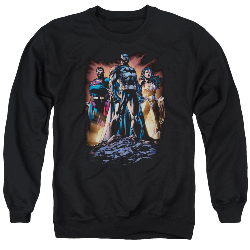 Justice League Take A Stand Crewneck Sweatshirt