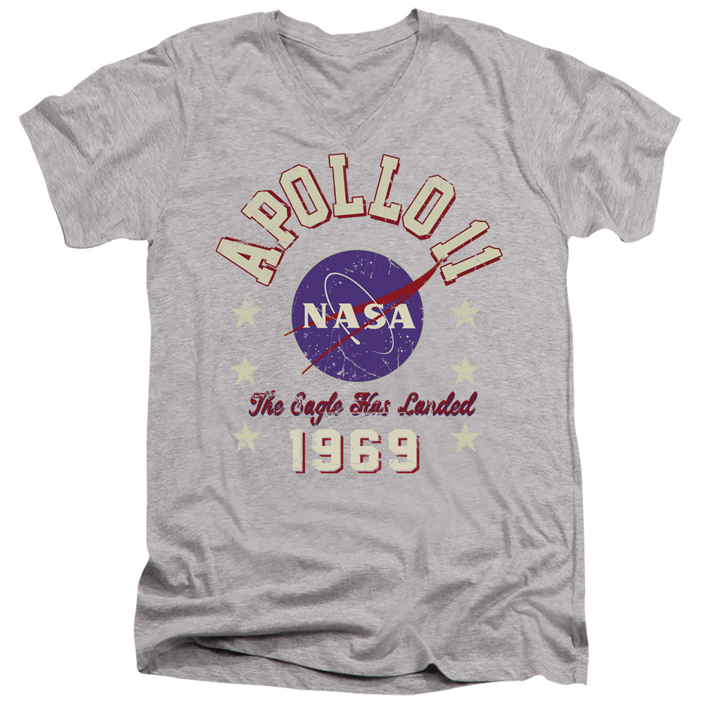 NASA The Eagle Has Landed V-Neck T-Shirt