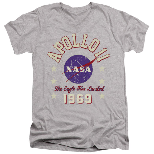 NASA The Eagle Has Landed V-Neck T-Shirt