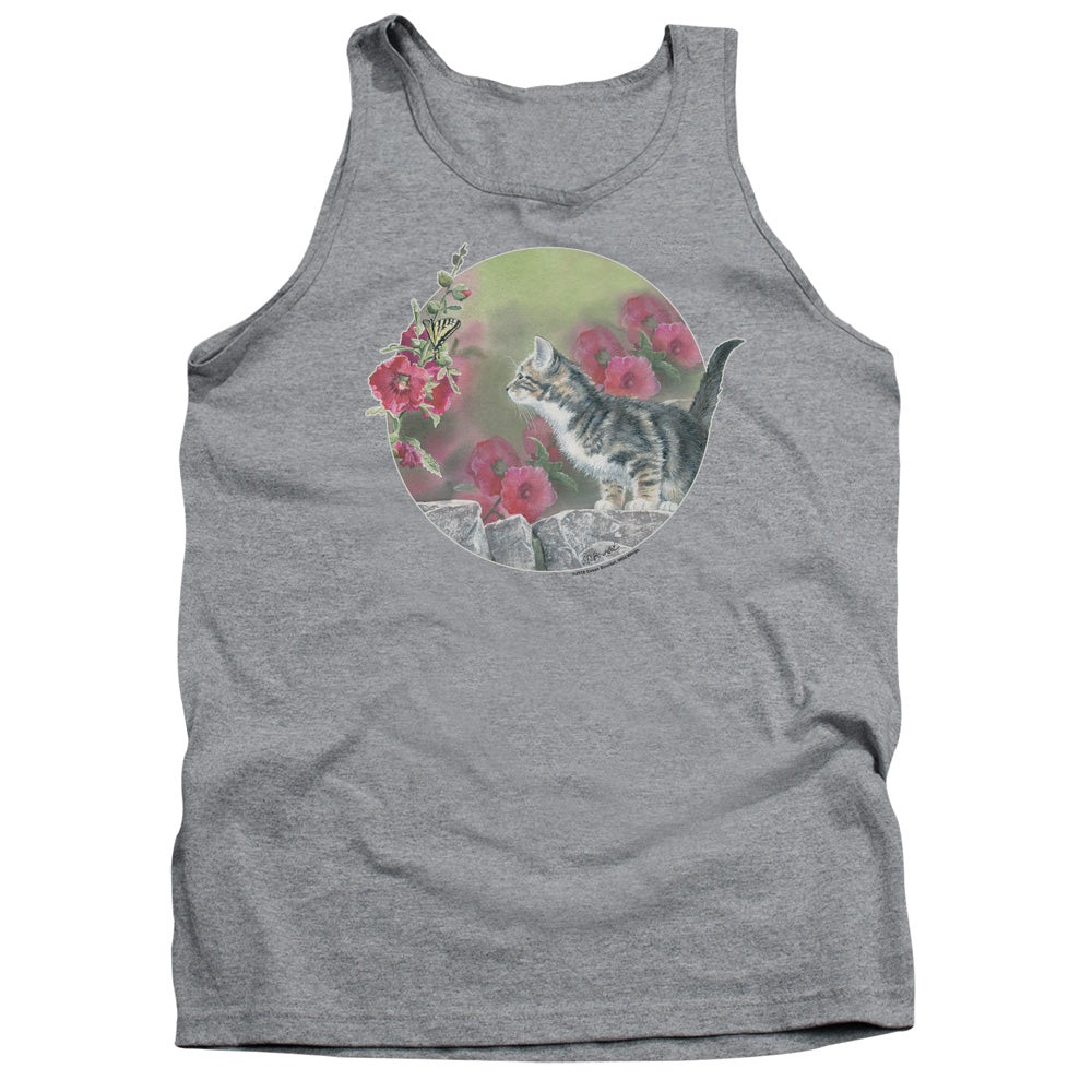 Wild Wings Kitten Flowers Tank Top