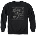 Lord of the Rings Map Of Me Crewneck Sweatshirt