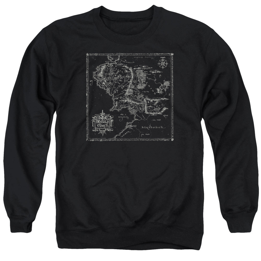 Lord of the Rings Map Of Me Crewneck Sweatshirt