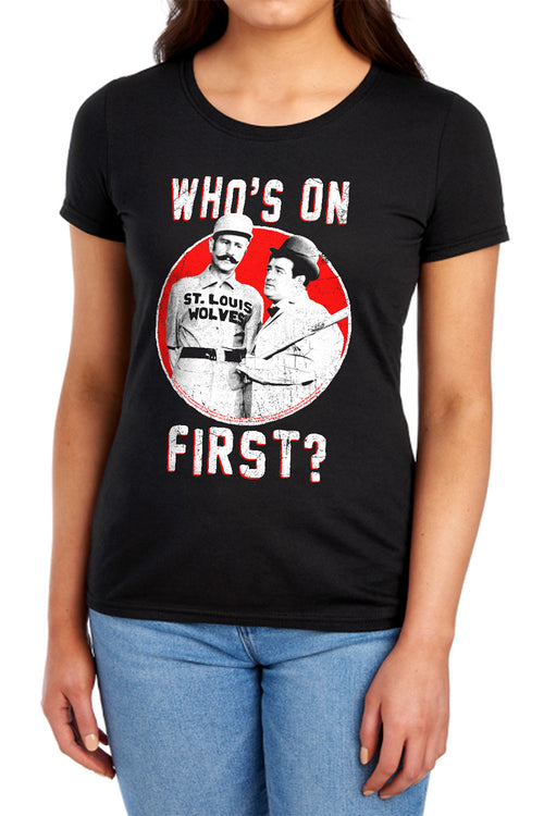 Abbott and Costello First Womens T-Shirt