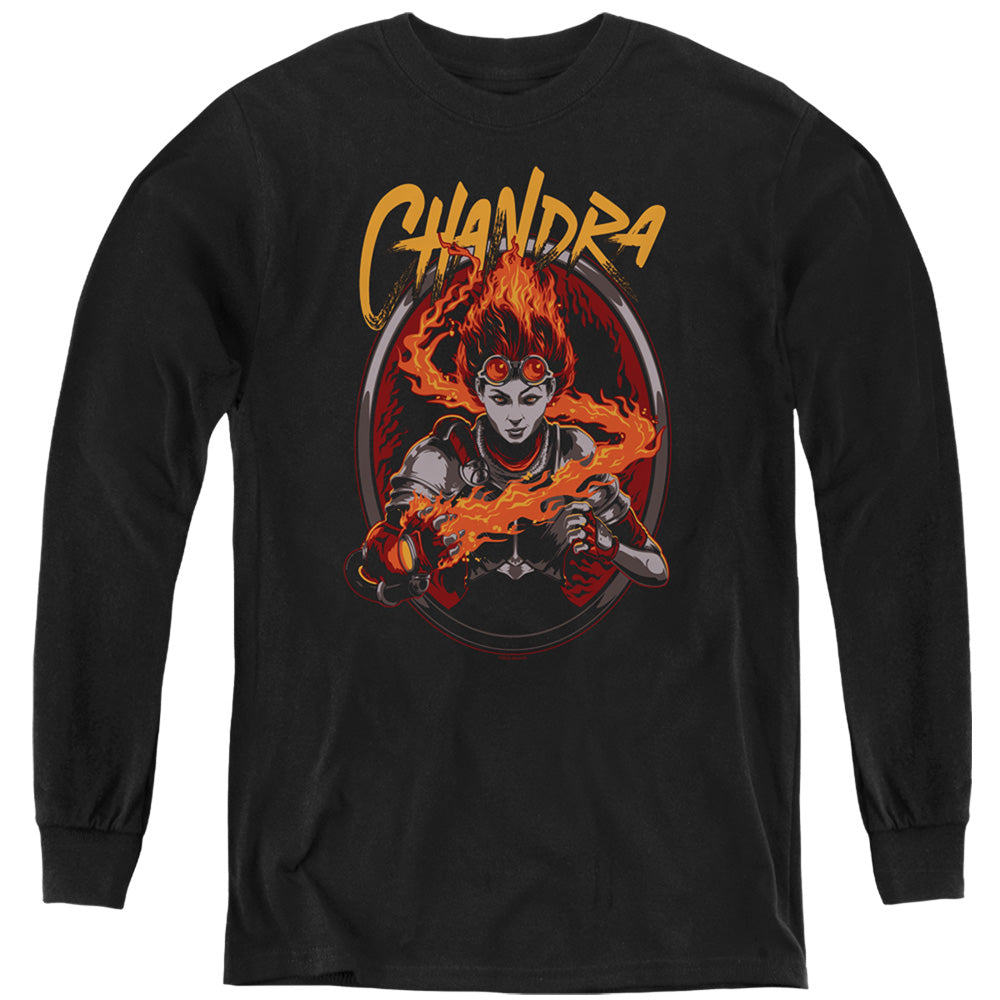 Magic the Gathering Chandra Youth Long Sleeve T-Shirt