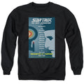 Star Trek Encounter at Farpoint Part Two Black Crewneck Sweatshirt