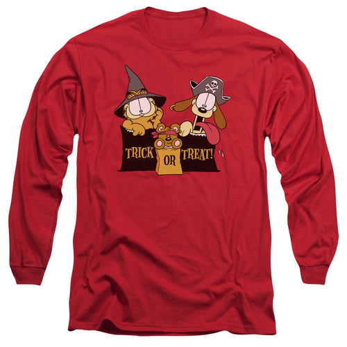 Garfield Trick Or Treat Long Sleeve T-Shirt