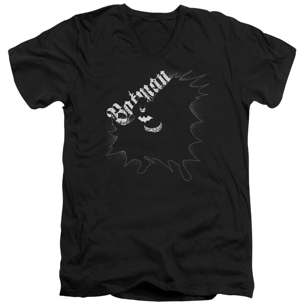 Batman Darkness V-Neck T-Shirt