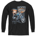 Betty Boop Choppers Youth Long Sleeve T-Shirt