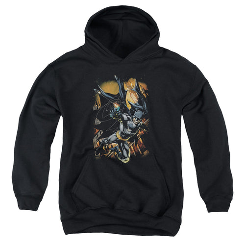 Batman Grapple Fire Youth Hoodie