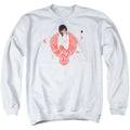 Elvis Presley Red Pheonix Crewneck Sweatshirt