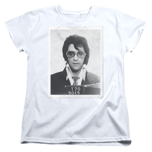 Elvis Presley Framed Womens T-Shirt