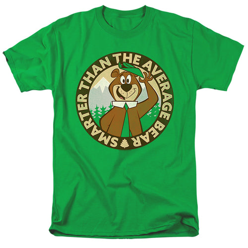 Yogi Bear Smarter Than the Average Bear Badge T-Shirt