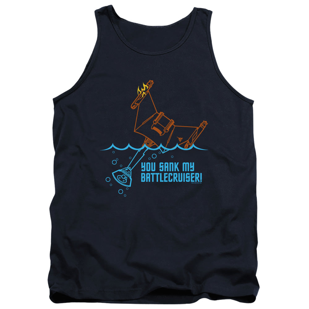 Star Trek You Sank My Battlecruiser Tank Top