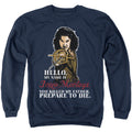 The Princess Bride Hello Navy Crewneck Sweatshirt