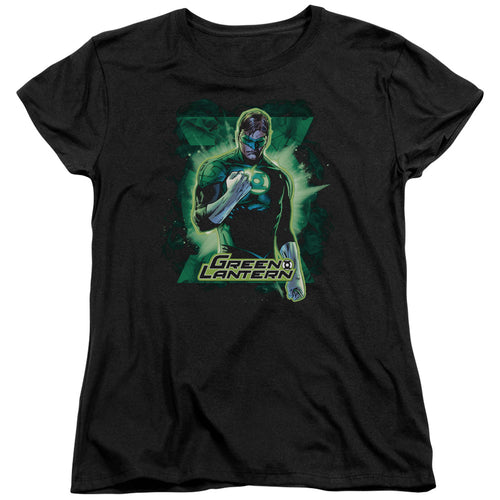 Justice League Gl Brooding Womens T-Shirt