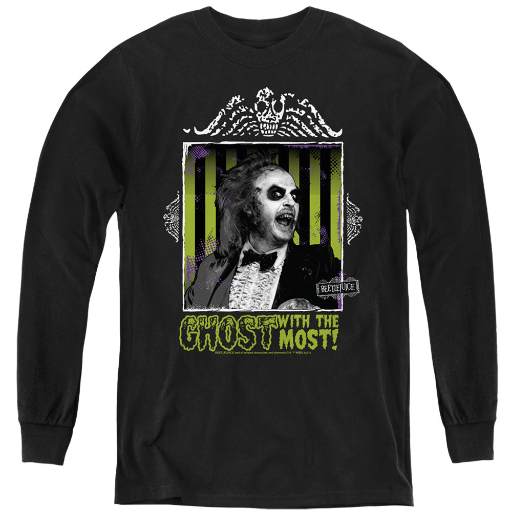 Beetlejuice Ghost With The Most Youth Long Sleeve T-Shirt