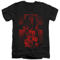 The Exorcist Red Collage V-Neck T-Shirt