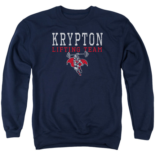 DC Comics Krpton Lifting Crewneck Sweatshirt