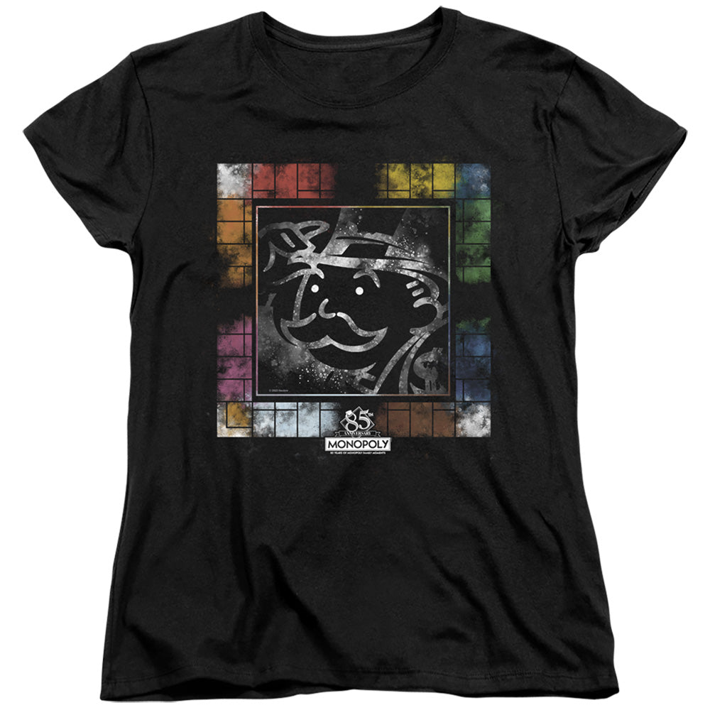 Monopoly Dusty Game Board Womens T-Shirt