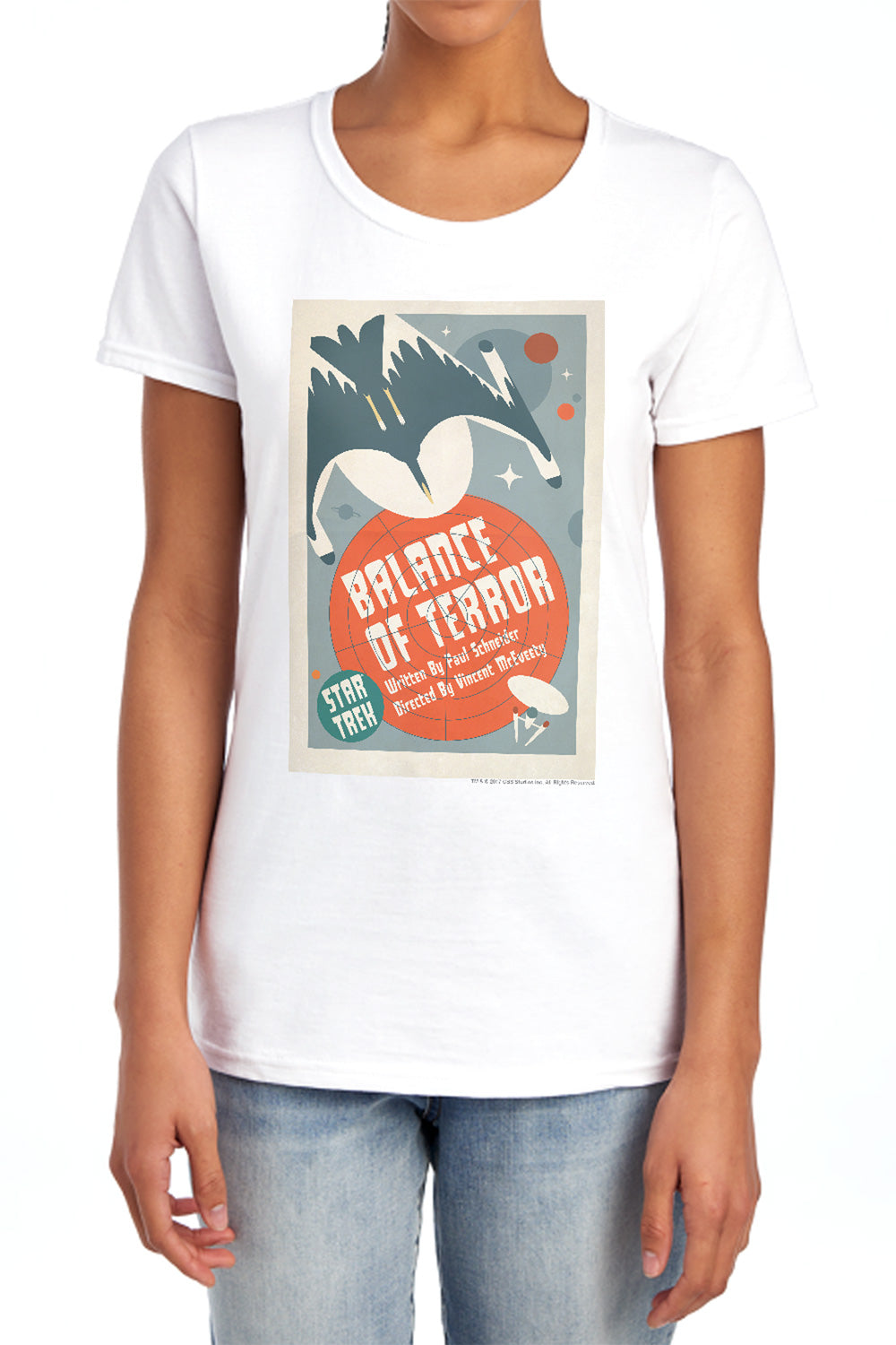 Star Trek Juan Ortiz Balance of Terror Womens T-Shirt