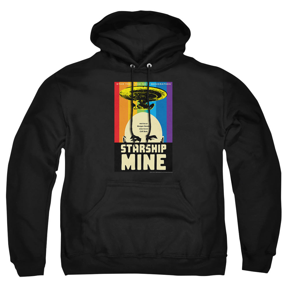 Star Trek Starship Mine Black Pullover Hoodie