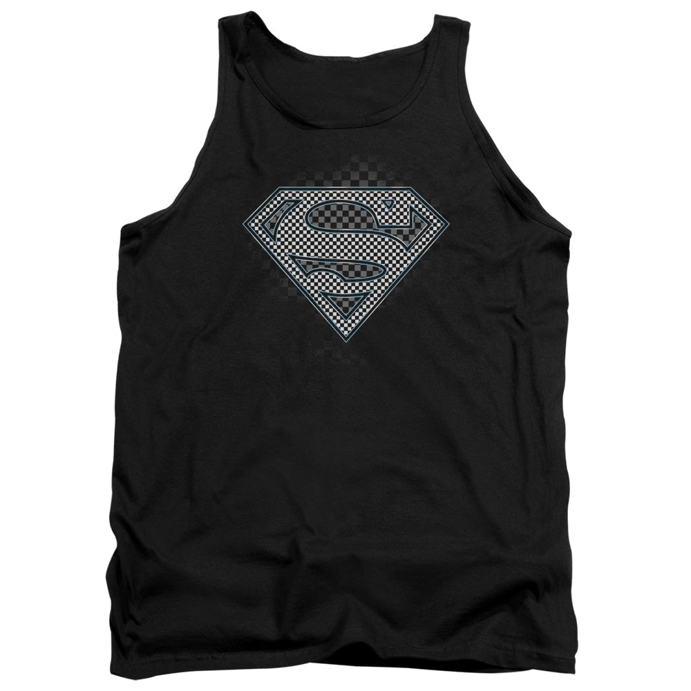 Superman Checkerboard Tank Top