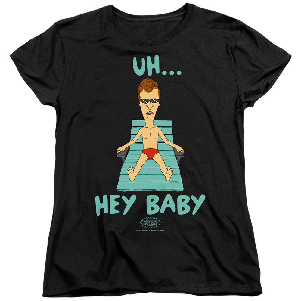 Beavis and Butthead Uh Hey Baby Womens T-Shirt