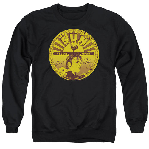 Sun Records Elvis Full Sun Label Crewneck Sweatshirt