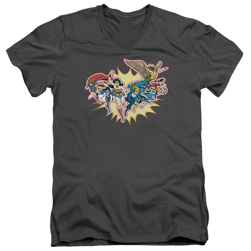 DC Comics Please Get Me V-Neck T-Shirt