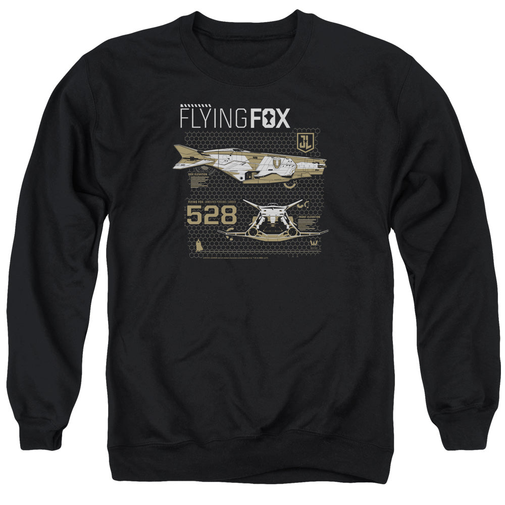 Justice League Flying Fox Crewneck Sweatshirt