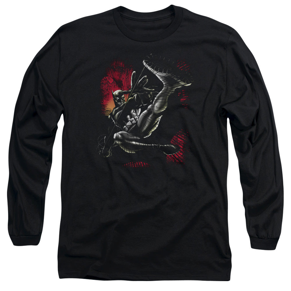 Batman Kick Swing Long Sleeve T-Shirt