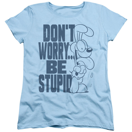 Garfield Don'T Worry Womens T-Shirt