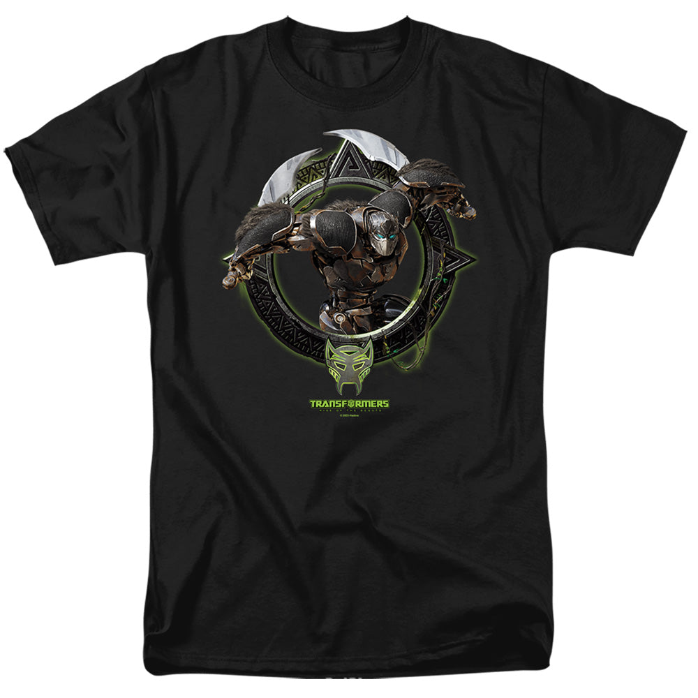 Transformers Optimus Primal Circle Frame T-Shirt