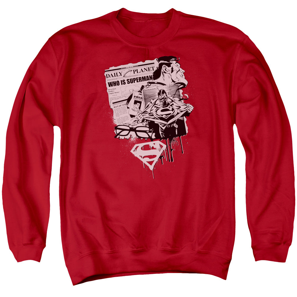 Superman Identity Crewneck Sweatshirt