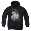 Elvis Presley Graphic King Youth Hoodie