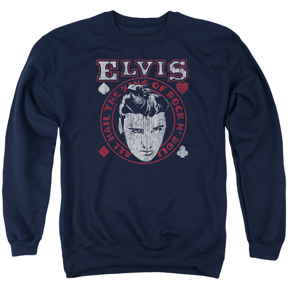 Elvis Presley Hail The King Crewneck Sweatshirt