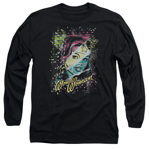 DC Comics Color Block Long Sleeve T-Shirt