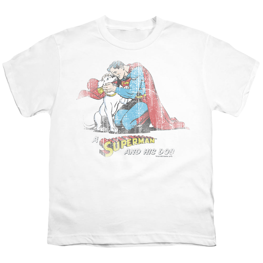 Superman And His Dog Youth/Toddler T-Shirt