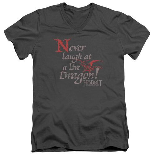 The Hobbit Never Laugh V-Neck T-Shirt