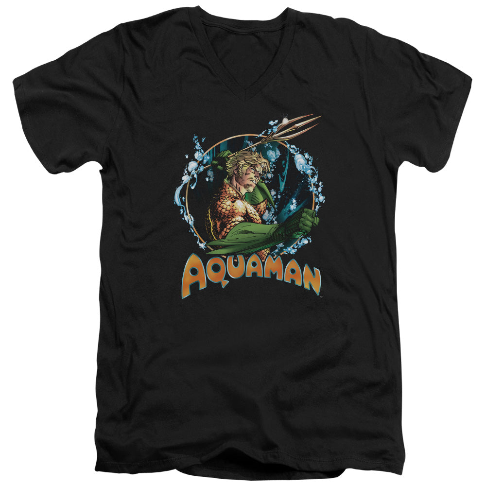 Justice League Ruler Of The Seas V-Neck T-Shirt