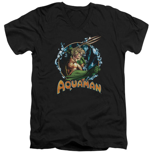 Justice League Ruler Of The Seas V-Neck T-Shirt