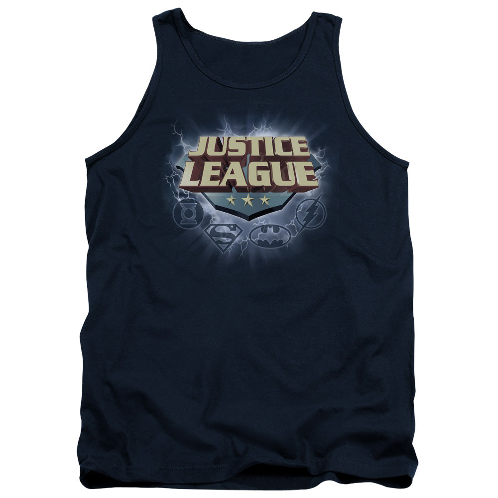Justice League Storm Logo Tank Top
