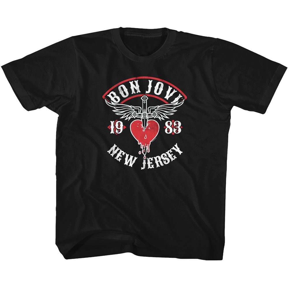 Bon Jovi New Jersey '83 Youth/Toddler T-Shirt