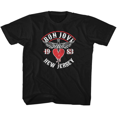 Bon Jovi New Jersey '83 Youth/Toddler T-Shirt
