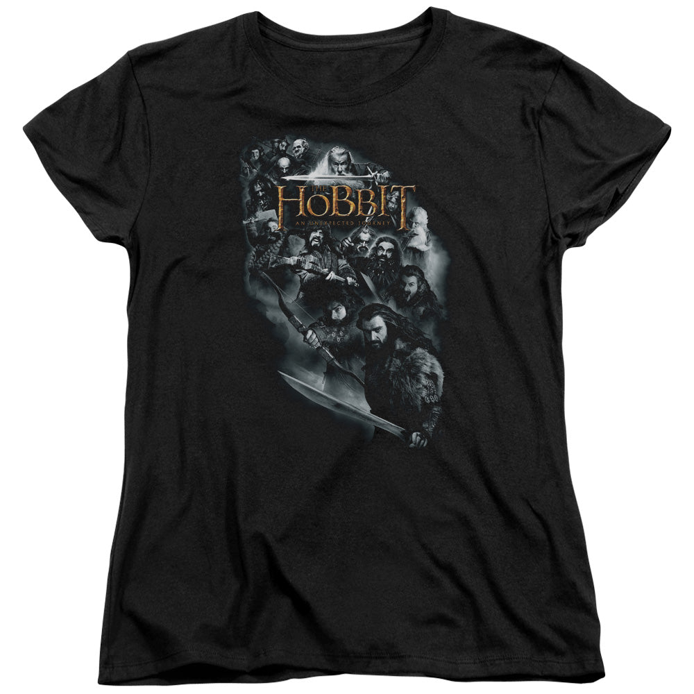 The Hobbit Cast of Characters Womens T-Shirt