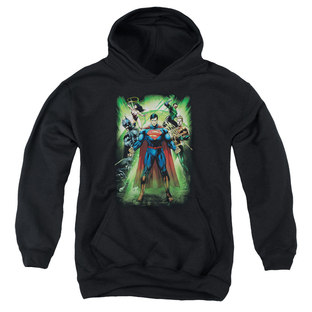 Justice League Power Burst Youth Hoodie